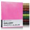 Gallery Leather Photo Album 4x6-3 Ring Binder Photo Album, 60 Pages for 120 Photos, Fillable, Can Fit 8x10 and 5x7 Photos, Handcrafted - 11.75 x 10.5 "